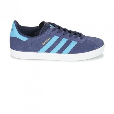 Chaussures Gazelle Navy Turquoise Jr e17 adidas Originals Bleu