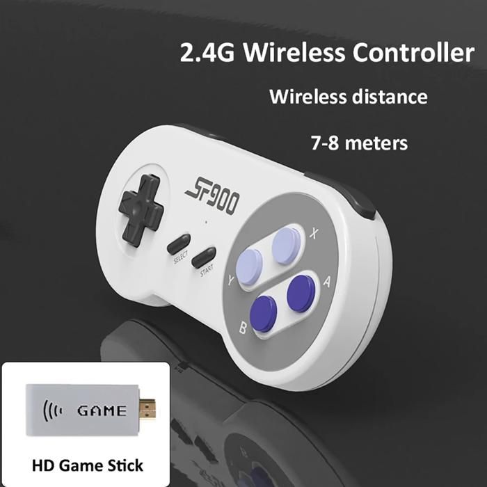 Console de jeu rétro sans fil, console de jeu vidéo compatible HDMI, 2 joueurs, bataille pour Console de jeu rétro sans fil, console de jeu vidéo compatible HDMI, 2 joueurs, bataille pour