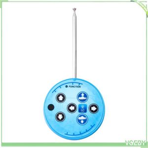 Syrisora Mini Sous-Marin RC 6 Canaux - Télécommande 5 Mètres - Rechargeable USB - Baignoire/Piscine - Bleu