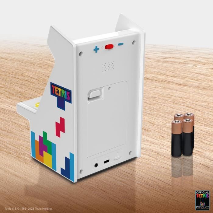 1 Pièce Console De Jeu Portable Avec Jeu Tetris Classique Et Grand Écran,  Jouet Anti-stress, Mode en ligne