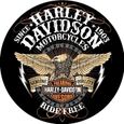 Stickers Harley Davidson Ride Free-0