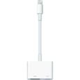 Adaptateur AV numérique APPLE pour iPad et iPod Apple - [1x Dock Apple mâle Lightning - 1x HDMI femelle] Z0244B-0