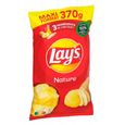 Chips Lay's saveur Nature 370g/Sachet 2 sachets-0