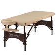 Master Massage 71cm Argo Table de Massage Pliante-Beige-0