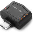 Sharkoon Carte Son Externe USB Type C avec Fonction de Charge - MOBILE DAC PD-0