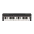 Yamaha P121 noir - Piano numérique - 73 touches-0