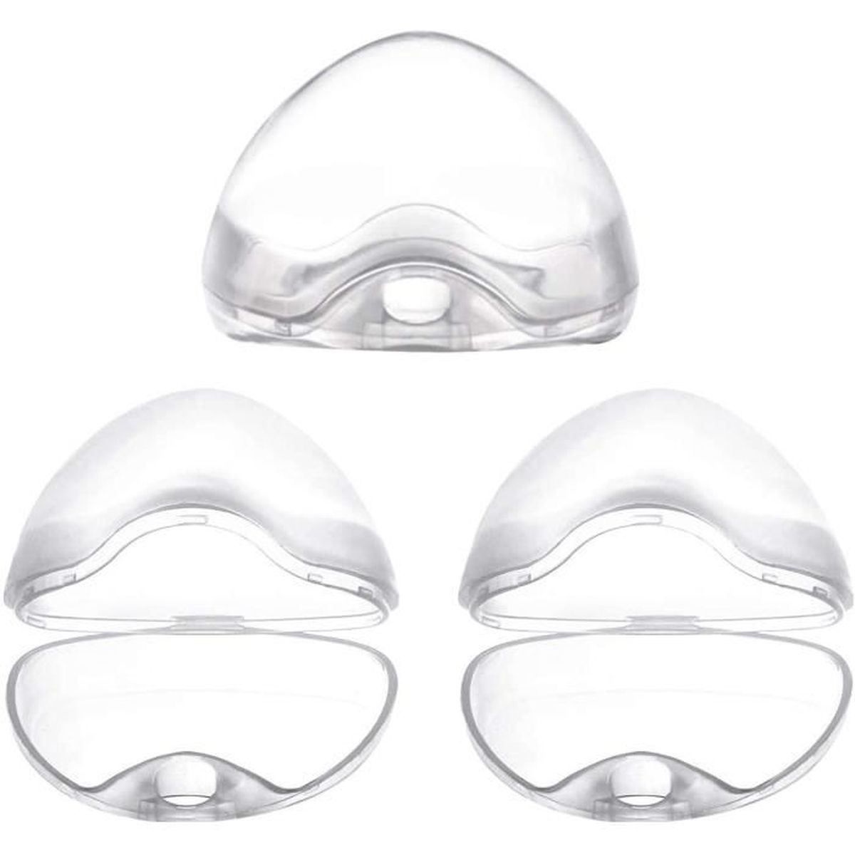 3pcs Boite A Tetine Bebe Boite A Sucette Sans Bpa Non Toxique Transparent Portable Boite De Tetine Boite De Rangement Cdiscount Puericulture Eveil Bebe
