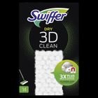 SWIFFER 6x14 Lingettes Sèches 3D Clean
