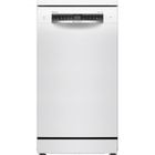 Lave-vaisselle pose libre BOSCH SPS4EMW24E SER4 - 10 couverts - Induction - L45cm - 44 dB - Classe C - tiroir à couverts - Blanc