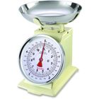 Balance de cuisine mécanique - TERRAILLON - TRAD 500 Crème - Portée 5 Kg - Style rétro - Bol 1 L