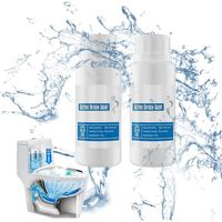 2Pcs 110g Splash Foam Toilet and Bathroom Cleaner - As Seen on TV, Powerful Toilet Bowl and Bathtub Cleaner with Foaming Action