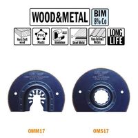 87mm Lame segmentée pour bois et métal  OMM17-X1