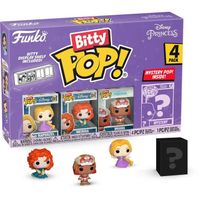 Pack de 4 figurines Bitty Pop! Disney : Princess Rapunzel