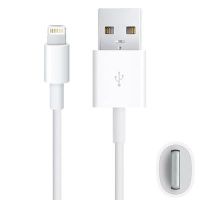 Câble pour iPhone 6 et 6 Plus, 5 et 5S et 5C, iPad Air, mini, mini 2 Retina, compatible avec iOS 8.0 blanc 2m de données de