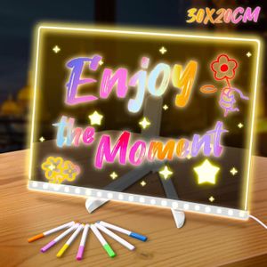Tablette lumineuse acrylique pour enfants Tablette lumineuse acrylique pour enfants