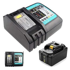 DC18RA Chargeur avec /écran LCD 3 A 14,4 V 18 V 3 Ah Batterie lithium-ion 18 V 3 Ah SHS Remplace Makita DC18RC