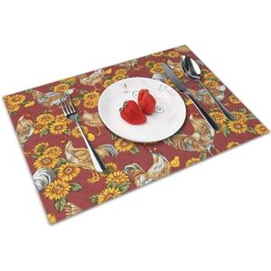 1 MALPLENA Set de Table pour Enfants Motif Husky Mignon Tapis de Table de Cuisine Sets de Table pour Table de Salle /à Manger R/ésistant /à la Chaleur Antid/érapant Lavable Polyester 1 Piece