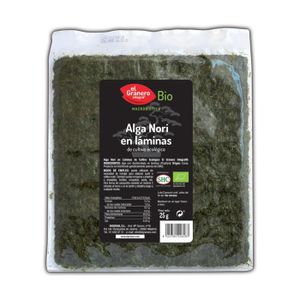 LÉGUMES & MÉLANGES EL GRANERO INTEGRAL - Nori Seaweed en feuilles 25 g