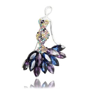 Femme styleBREAKER Broche magn/étique Style /étoile avec Strass pour v/êtement ch/âle et Poncho /écharpe Parure 05050043