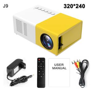 Vidéoprojecteur Vidéoprojecteur LED Portable Salange J9 Pro - Jaune - 480x360 Pixels