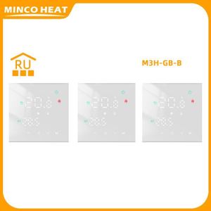 PLANCHER CHAUFFANT M3H-GB-B x3 - Thermostat intelligent pour maison connectée Tuya,chauffage au sol-eau-chaudière à gaz, régulat