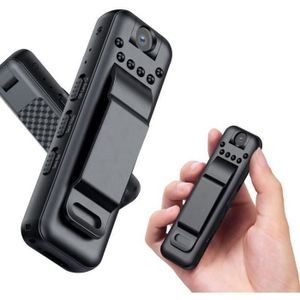 Enregistreur Vocal Et Vidéo Numérique HD 1080P - Rotation 180°, Mémoire 64 Go, Batterie Intégrée