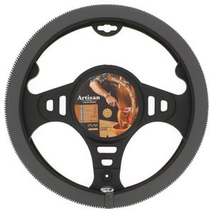 diam/ètre volant 37//39cm couvre volant SPEED noir//rouge dacia sandero