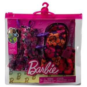ACCESSOIRE POUPÉE Barbie Fashion Pack - HJT35 - Ensemble Tenue de vê