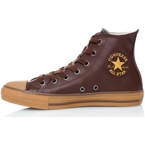 converse cuir marron 38