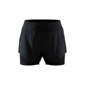 iClosam Short Sport Femme 2 en 1 Séchage Rapide Short Fitness Femme pour  Gym Jogging Running Yoga Sport S-XXL