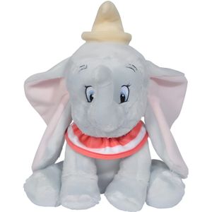 PELUCHE Peluche Disney : Elephant Gris Dumbo 25 Cm - Doudou Licence Enfant