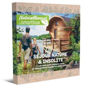 COFFRET SÉJOUR SMARTBOX - Séjour nature & insolite - Coffret Cade