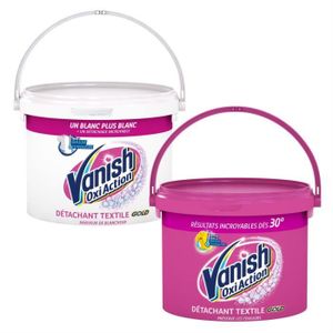 Vanish Blanco Activateur Blanc – Lot De 3 étuis De 10 Sachets, Lessive Linge Neuve