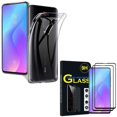 HUANGTAOLI Custodia per Xiaomi Redmi Note 8 Pro, Rinforzare la con Angoli Protettiva Silicone Colorato Bumper Cover per Xiaomi Redmi Note 8 Pro
