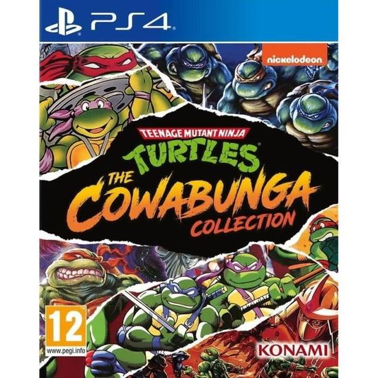 Teenage Mutant Ninja Turtles The Cowabunga Collection Jeu PS4