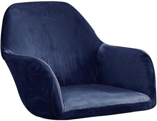 XGANGM Recouvre Chaise Scandinave Extensible Housse -Couvre de Chaise Salle à Manger Velours avec Accoudoirs Bureau Restaurant Couverture Chaise Fauteuil pour Bar Cuisine,Marron,1pcs