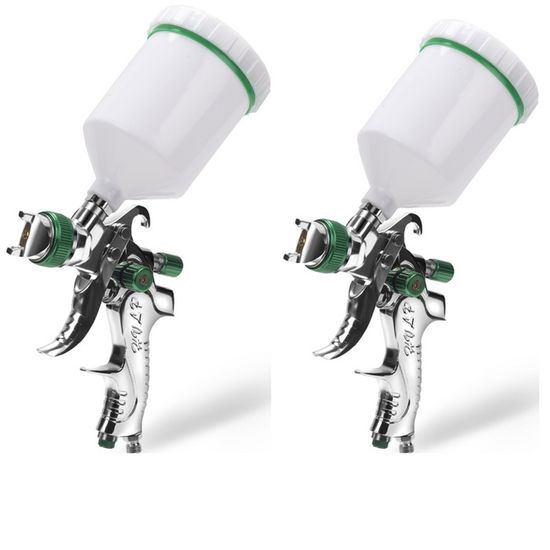 Pistolet de pulvérisation professionnel HVLP à alimentation par gravit
