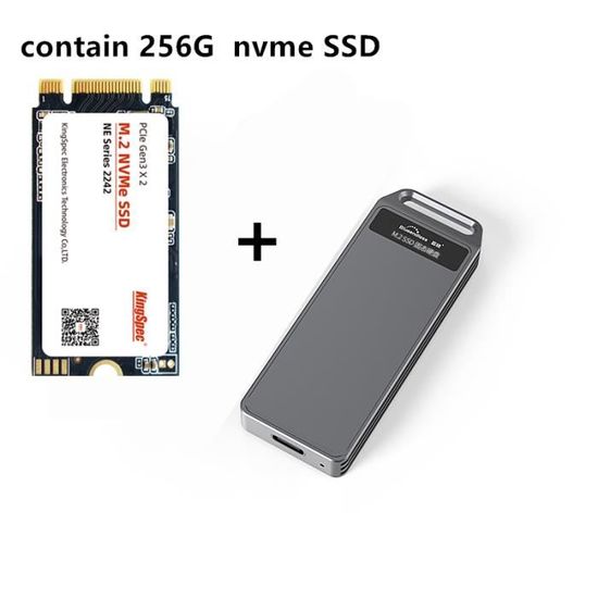 Disque SSD NVMe Micron 256 Go - Format M.2 - Occasion Fonctionnel