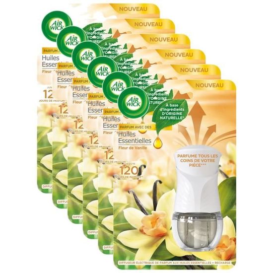 Recharge Pour Diffuseur De Parfum électrique Air Wick Vanille 19 Ml