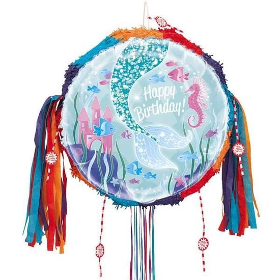 Pinata Sirene - accessoire anniversaire pas cher