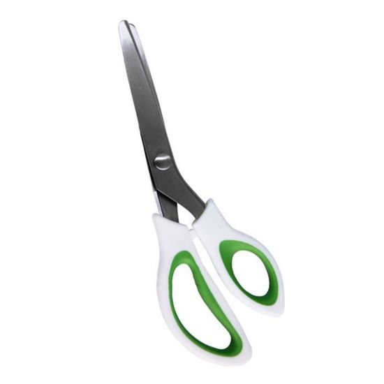 Ciseaux Cranteur à Cranter 9" Couture en Acier Inoxydable Vague Scissors Professionnel Outil