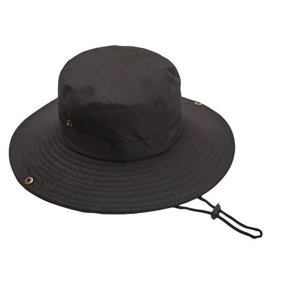 Chapeau De Pêcheur Respirant, Protection UV, Visière à Bord, Casquette