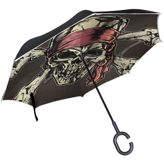 Orediy Parapluie inversé pour chien et chat - Double couche - Parapluie inversé - Anti-UV