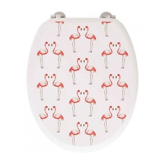 Abattant wc deals flamant rose