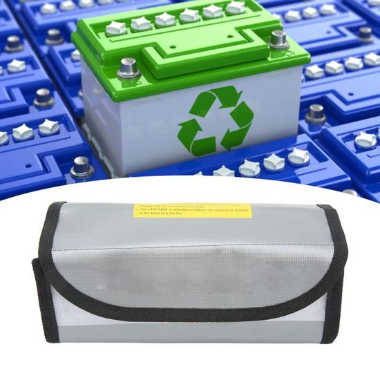 Cikonielf Lipo Safe Bag Sac De SéCurité Lipo, Sac De Batterie Ignifuge