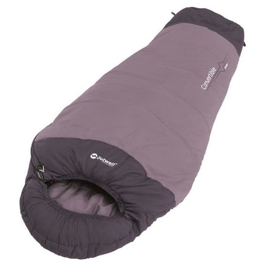 Outwell Sac de couchage Convertible Junior Violet