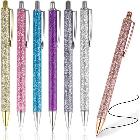 Stylo à Bille Multicolore 10/12 Couleurs - Pointe 0.5 Mm, Design Animal Mignon, Idéal école Et Bureau - 5