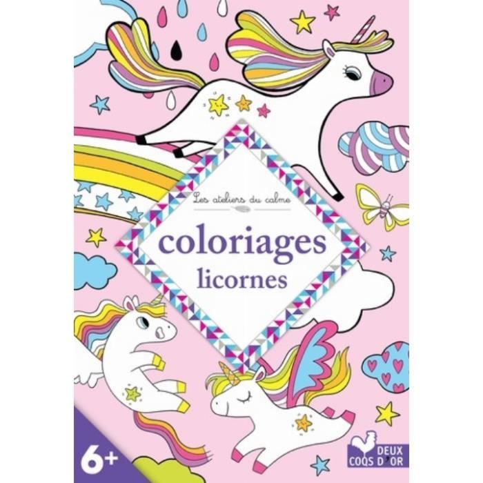 Coloriage Licorne Achat Vente Jeux Et Jouets Pas Chers