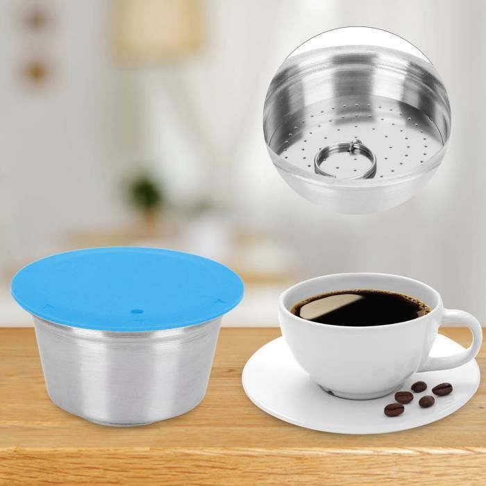 LOR Tasse de capsule Filtre Rechargeable Réutilisable en Acier Inoxydable Capsule de Café pour Dolce Gusto