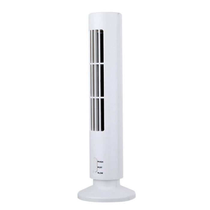Nouveau Mini USB portable de refroidissement Climatiseur Purificateur Tour Bladeless Bureau Ventilateur fan671